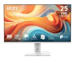 MSI PRO MP251W E14A 24,5 colio Full HD IPS 144Hz biuro monitorius, baltas