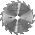 Metabo Classic diskinis pjūklas 165 mm x 20 mm kiaurymė, 18 dantų, ATB, kietlydinio antgaliais, medienai