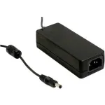 MEAN WELL GSM40A24-P1J medicininės klasės 40W 24V DC maitinimo &scaron;altinio adapteris su 2,1x5,5mm ki&scaron;tuku