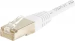 Exertis Connect 856833 Cat6 S/FTP tinklo komutacinis kabelis, 0,5 m, baltas