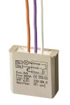 GROTHE Impulsinė relė įmontuojama 230V AC 3-500W su mygtuku MTR500E 5454050