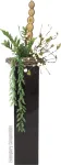 EUROPALMS Zamifolia dirbtinis ZZ augalas, 70 cm, juodas vazonas 82600153