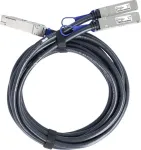 BlueLAN Passive 200Gb/s QSFP56 į 2x 100Gb/s QSFP56 Direct Attach Breakout kabelis, 3m, AWG26, suderinamas su NVIDIA MCP7H50-H02AR26-BL