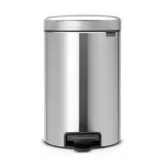 Brabantia NewIcon pedalų &scaron;iuk&scaron;lių dėžė 12L Matt Steel