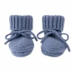 Lodger Slipper Merino Wool kūdikių &scaron;lepetės, Storm, 0-6 mėn.