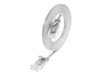Wirewin Cat.6 U/UTP plonas Ethernet tinklo kabelis, 25 m, baltas PKW-SLIM-KAT6 25.0 WS