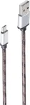 shiverpeaks BS14-50079 USB 2.0 laidas, USB-A į Micro-USB B, 0,9 m, rudas