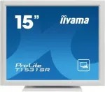 iiyama ProLite T1531SR-W3 15 inch (38,1 cm) varžinis jutiklinis monitorius, 4:3, 1024x768, DVI, baltas