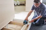 Bosch GHO 12V-20 Professional 06015A7001 akumuliatorinis oblius, 12 V, du 3,0 Ah Li-Ion akumuliatoriai, mėlynas/juodas