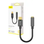 Adapteris Baseus CATL54-01 Type-C į 3,5 mm, juodas