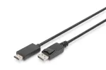 DIGITUS DisplayPort adapterio kabelis DP &ndash; HDMI A tipo (AK-340303-030-S)