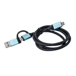 USB-C laidas į USB-C su integruotu USB 3.0 adapteriu i-tec C31USBCACBL
