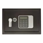 Laisvai pastatomas seifas Yale YSG/200/DB2 &ndash; plieninis, kombinuotas užraktas, 8.6 L, 310&times;200&times;200 mm, juodas