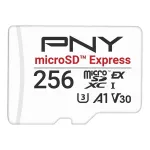 PNY microSD Express 256 GB microSDXC atminties kortelė UHS‑I Skaitymas 890 MB/s Ra&scaron;ymas 750 MB/s U3 V30