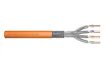 DIGITUS montavimo kabelis - Cat 7 - S/FTP - AWG 23/1 - viengyslis - 1000 m - Oranžinė
