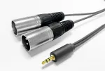 Vivolink PROMJXLRS5 garso kabelis, 3,5 mm į 2x XLR ki&scaron;tukai, 5 m