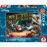 Dėlionė Schmidt Spiele 58049 &ndash; 1000 vnt., Lilo & Stitch animaciniai filmai