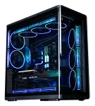 Zalman P60 Mid-Tower korpusas, juodas, 5 ARGB ventiliatoriai