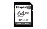 Flash atminties kortelė Kingston Technology 64GB SDXC UHS-I Industrial pSLC