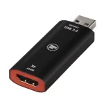 Hama 00074257 vaizdo signalo įra&scaron;ymo adapteris, HDMI&ndash;USB 3.0, 4K, juodas