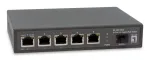 LevelOne GEP-0625 tinklo jungiklis Nevaldomas 2.5G Ethernet (100/1000/2500) Power over Ethernet (PoE) Juodas