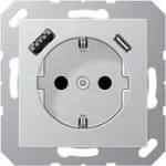Ki&scaron;tukinis lizdas JUNG A1520-15CAAL, F tipas, 16 A, 50/60 Hz, IP20