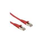 ROLINE 21.15.2810 - Patch-Cable RJ-45 (M) į RJ-45 (M) - 50 cm - SFTP, PiMF - CAT 6a - Raudona
