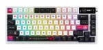 Mechaninė žaidimų klaviatūra ASUS ROG Azoth X &mdash; 75% i&scaron;dėstymas, USB + RF belaidis + Bluetooth, RGB, rie&scaron;o atrama, juoda/balta