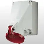 MENNEKES CEE sieninis ki&scaron;tukinis lizdas 5x63A 1145A SoftContact 6h 400V IP44 UT 180&deg; 1145A
