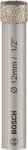 Bosch 2608599052 Deimantinis gręžtuvas 12 mm, darbinis ilgis 66 mm, 1 vnt.