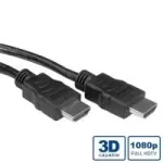 VALUE High Speed HDMI kabelis 15 m - vaizdo/garso/tinklo kabelis, HDMI (M) - HDMI (M), juodas (11.99.5547)