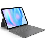 Logitech Combo Touch klaviatūros dėklas QWERTY US International Smart Connector pilka