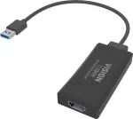 USB grafikos adapteris Vision TC-USBHDMI 1920 x 1080 pikselių Juodas