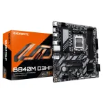 GIGABYTE B840M D3HP pagrindinė plok&scaron;tė &ndash; AMD Ryzen 9000, 8+2+2 VRM, DDR5 8200MHz, 2xPCIe 4.0 M.2, 1GbE LAN, USB 3.2 Gen 2