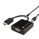 Techly IDATA HDMI-VGA4 vaizdo adapteris: Mini HDMI (C tipo) į VGA, ki&scaron;tukas/lizdas