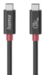 Hama USB-C laidas su E-Marker, USB4 Gen4, 80 Gbit/s, 5 A, 240 W, 1,00 m