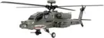 Sraigtasparnis nuotoliniu valdymu Amewi Apache AH-64D CP 6G/3D RTF, žalias, nuo 16 metų