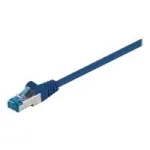 Wentronic Goobay CAT 6a Patch Laidas, S/FTP (PiMF), Mėlynas, 5 m - LSZH Halogen-Free, Varis (93812)