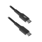 ACT USB 2.0 įkrovimo/duomenų laidas USB-C vyri&scaron;kas - USB-C vyri&scaron;kas 1 m, nailoninis