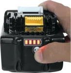 Makita 197288-2 Energy Kit su 2x BL1850B 18V 5.0 Ah ličio jonų baterijomis