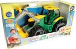 Traktorius Lena GIGA TRUCKS ZL-02080 su priekiniu krautuvu ir ekskavatoriumi