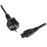 StarTech.com 2m maitinimo laidas ne&scaron;iojamam kompiuteriui, EU Schuko į C5, 2.5A 250V, 18AWG