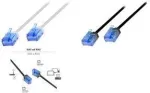 Logilink CQ3113U Ethernet jungiamasis kabelis juodas