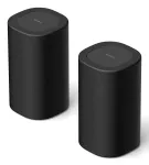 Sony SA-RS8 Juoda Belaidė 20 W galinė kolonėlė