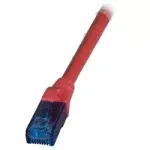 EFB K8109RT.10 Cat.6A U/UTP raudonas 10 m komutacinis kabelis