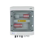 EMITER EM-1102_DCAC hermetinis IP65 nuotolinis skirstytuvas su Dehn 1000V 2 tipo nuolatinės srovės ir kintamosios srovės apsaugos įtaisais, 2 x PV eilutės, 2 x MPPT