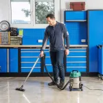 Taurus Hidrodry 1200 pramoninis &scaron;lapio ir sauso valymo siurblys 1200W 12L nerūdijantis plienas