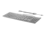 HP Business Slim Keyboard - USB - UK English (GB) - Black