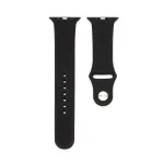 Connect Watch 42/44/45mm Silicone Loop Watch Strap (S/M 110mm) Black