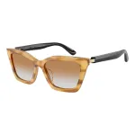 EMPORIO ARMANI Moteri&scaron;ki akiniai nuo saulės EA4250U62692Q Cat Eye Skaidrūs pilki 54mm
